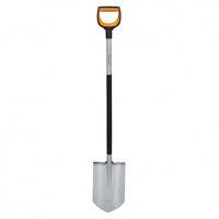 Лопата штыковая округлая Fiskars Xact™ (1066729)