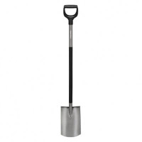 Лопата із заокругленим лезом Fiskars Ergonomic (1066710)