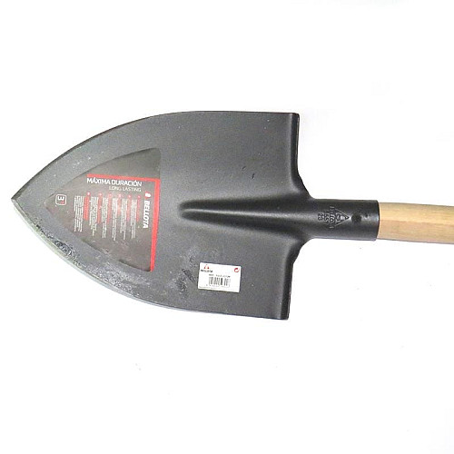Лопата штикова садова Bellota 5557-23SM ML.B з живцем 220х300 мм