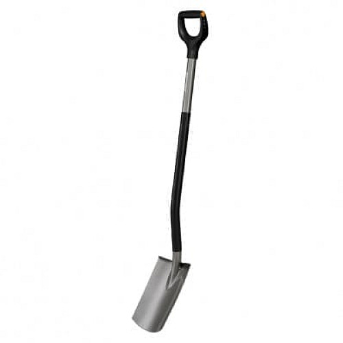 Лопата із заокругленим лезом Fiskars Ergonomic (1066710)