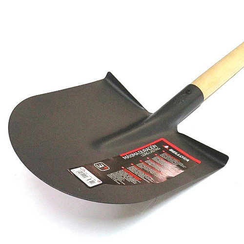 Лопата штикова садова Bellota 5556-2SM ML.B з живцем 255х270 мм