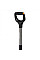 Лопата із заокругленим лезом Fiskars Ergonomic (1066710)
