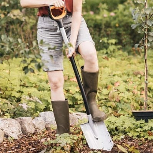 Лопата штикова округла Fiskars Xact™ (1066729)