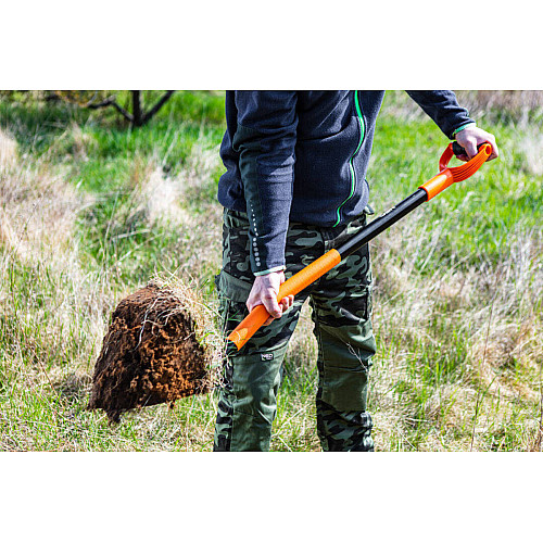 Лопата штикова Neo Tools, руків'я металеве D-подібне, 125см, 2.28кг