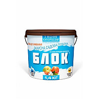 Защитная побелка садовая с медным купоросом Блок 1,4 кг