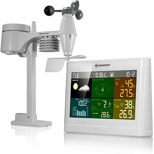 Метеостанция Bresser 5-in-1 Comfort Weather Center White (7002550GYE000)