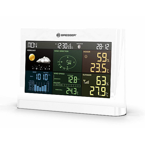 Метеостанция Bresser 5-in-1 Comfort Weather Center White (7002550GYE000)