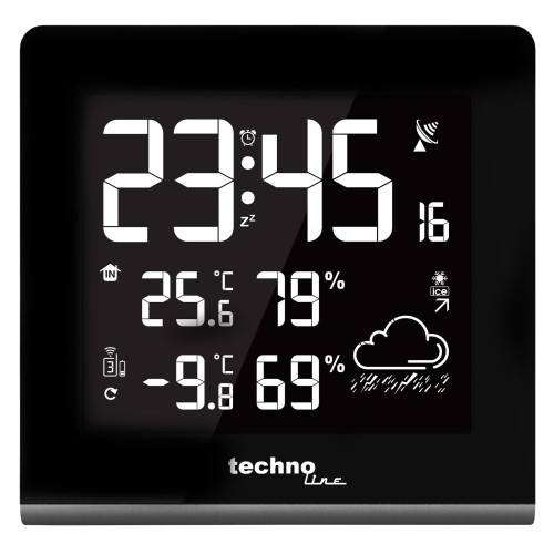 Метеостанція Technoline WS9065 Black (WS9065)