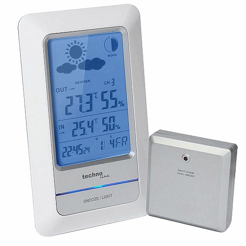 Метеостанція Technoline WS6740 White / Silver (WS6740)