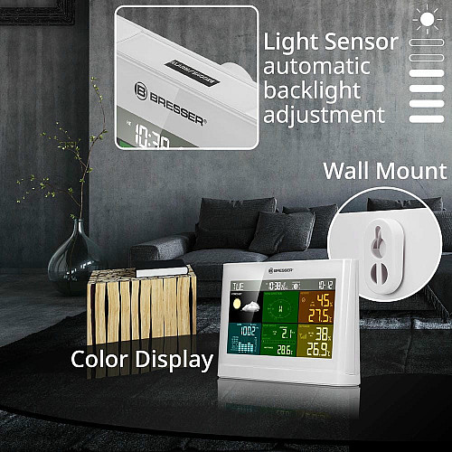 Метеостанция Bresser 5-in-1 Comfort Weather Center White (7002550GYE000)