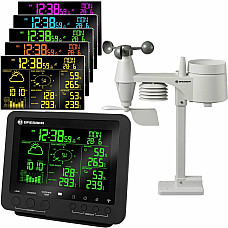 Метеостанція Bresser Weather Center 5-in-1 256 colour Professional Black (7002520CM3000)