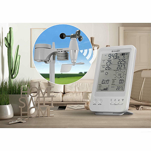 Метеостанция Bresser Weather Center 5-in-1 White (7002511)