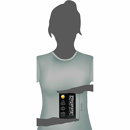 Метеостанция Technoline WS6650 Black (WS6650)