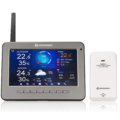 Метеостанция Bresser Professional WIFI HD TFT Color Weather Center 7-in-1 Sensor (7003500)