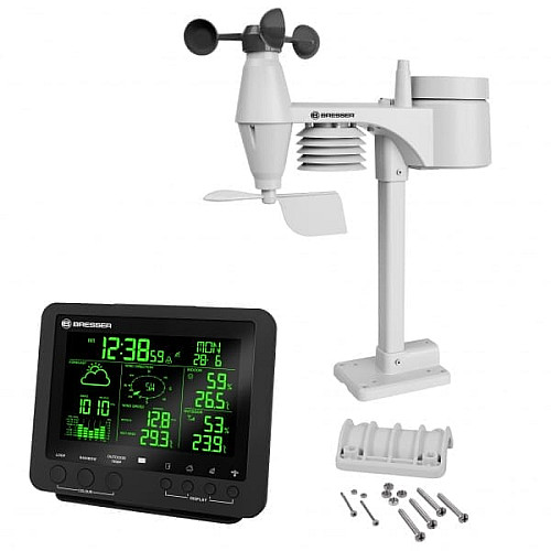 Метеостанция Bresser Weather Center 5-in-1 256 цвет Professional Black (7002520CM3000)