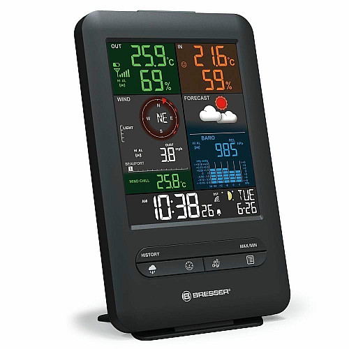 Метеостанція Bresser Weather Center 5-in-1 Beaufort (7002525)