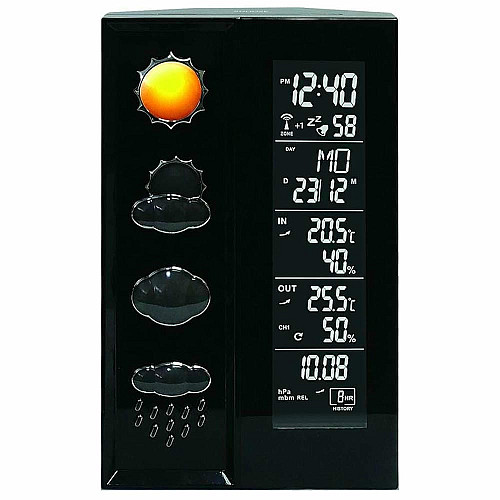 Метеостанция Technoline WS6650 Black (WS6650)