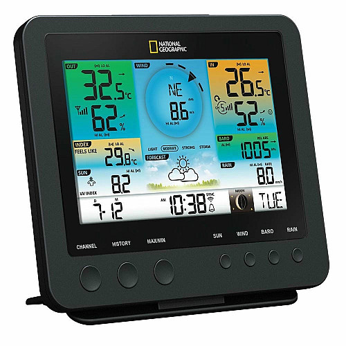Метеостанция National Geographic WIFI Color Weather Center 7-in-1 Sensor (9080600)