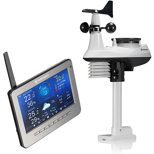 Метеостанция Bresser Professional WIFI HD TFT Color Weather Center 7-in-1 Sensor (7003500)