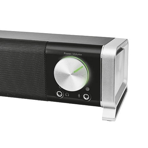 Акустична система Trust Asto Саундбар, USB/AUX, чорний