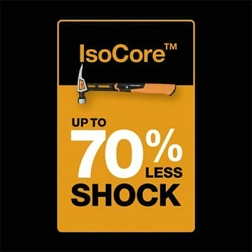 Молоток Fiskars IsoCore (M) 16oz/13.5