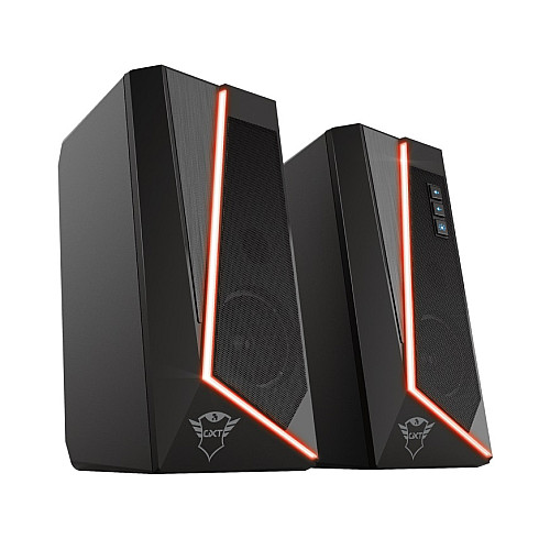 Акустическая система Trust GXT 609 Zoxa 2.0, USB/AUX, RGB, черный
