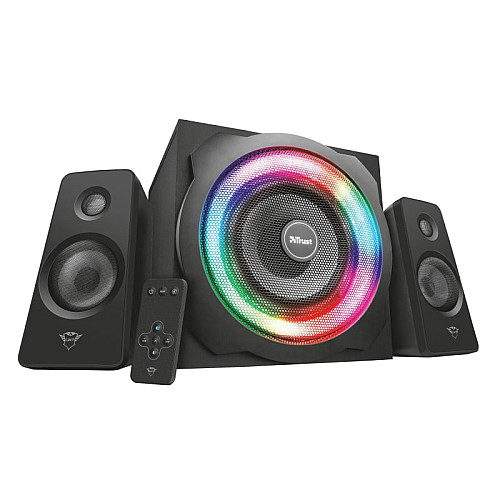 Акустична система Trust GXT 629 Tytan 2.1, 60Вт, AUX, RGB, чорний