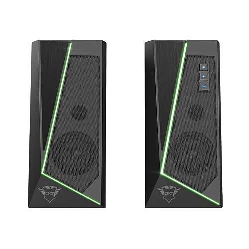 Акустическая система Trust GXT 609 Zoxa 2.0, USB/AUX, RGB, черный