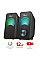 Акустична система Trust Arys 2.0, 14Вт, USB/AUX, RGB, чорний