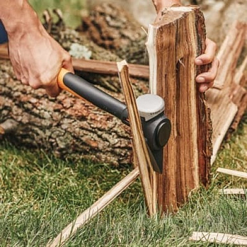 Кувалда Fiskars Pro IsoCore S 1,1 кг / 36 см (1062936)