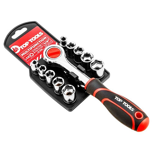 Набор торцевых головок Top Tools, 1/4