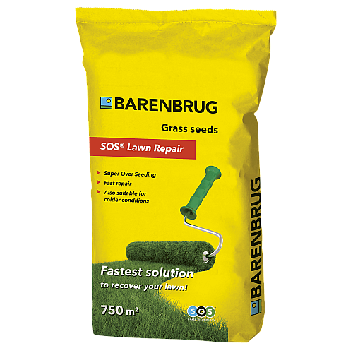 Газонная трава быстрый ремонт Barenbrug SOS / Баренбруг Нидерланды 15 кг
