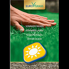 Газонна трава Посухостійка Літній газон Summer Lawn Euro Grass 1 кг
