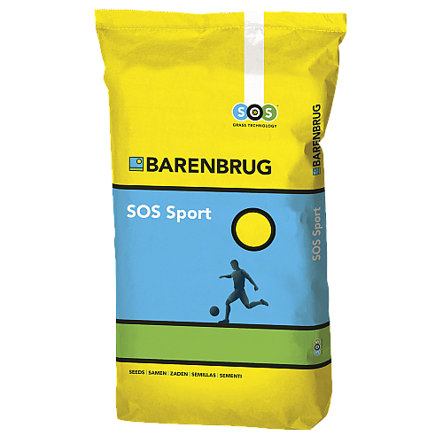 Газонная трава спортивная для подсева Barenbrug SOS Sport 15 кг.