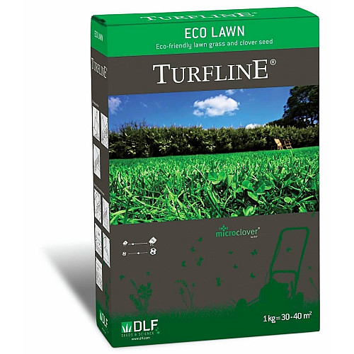 Газонная трава с микроклевером Эко Лоун/Eco Lawn DLF Trifolium 1 кг (вес)