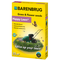 Мавританський газон Happy Lawn насіння газонних трав і квітів Barenbrug / Баренбруг 0.5 кг