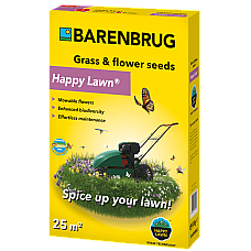 Мавританський газон Happy Lawn насіння газонних трав і квітів Barenbrug / Баренбруг 0.5 кг