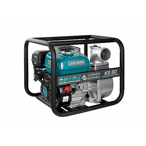 Мотопомпа бензинова Konner&Sohnen KS 80 1000л/хв 7.0к.с 26кг