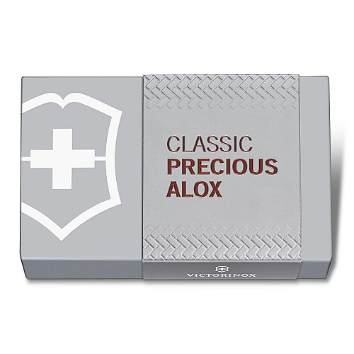 Нож Victorinox Classic SD Precious Alox Hazel Brown 58мм/5функ/рифл/коричневый