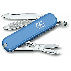 Ніж Victorinox Classic SD Colors Summer Rain 58мм/7функ/синій