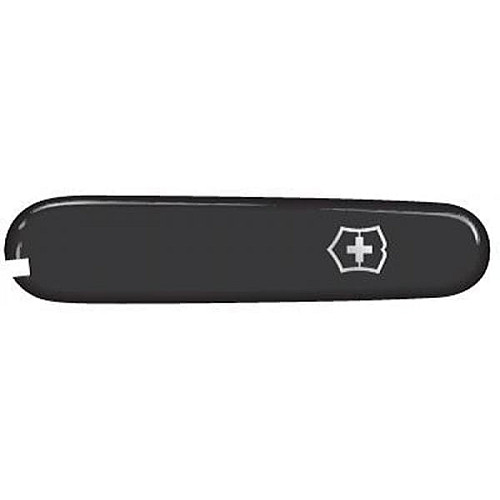 Накладка на ніж Victorinox передня, з логотипом,  91 мм, чорна