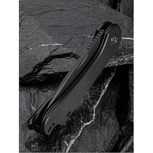 Ніж складаний Civivi Elementum Slip Joint Black C18062AJ-1