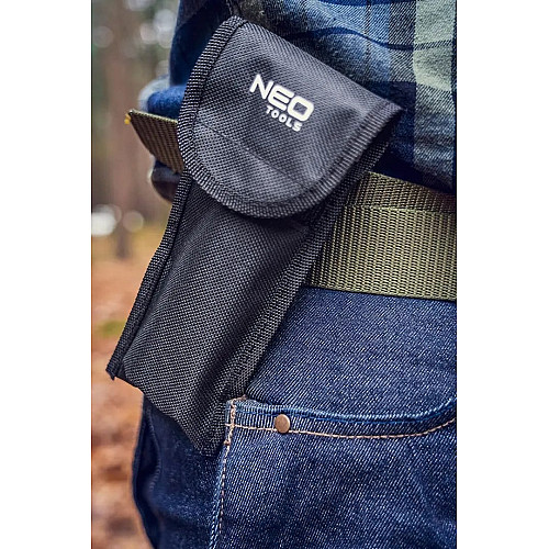 Мультитул Neo Tools, 11в1, молоток, топор, гаечный ключ, рулетка, отвертка SL и PH, скребок, пила, напильник, нож, консервный нож, чехол