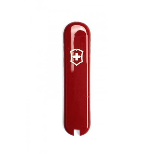Накладка на ніж Victorinox передня, з логотипом,  74 мм, червоний