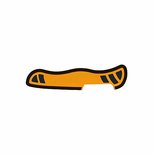 Накладка на ніж Victorinox задня, 111 мм, помаранчева з чорним