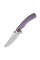 Ніж складаний туристичний Weknife Dracarys, (9.1 см) Böhler M390 / титан 6AL4V фіолетовий/золотий