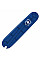 Накладка на ніж Victorinox kVa+ передня, з логотипом,  84 мм, прозора синя