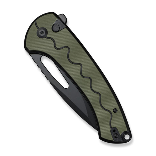 Ніж складаний Sencut Squiggy Black/Green S24082A-2