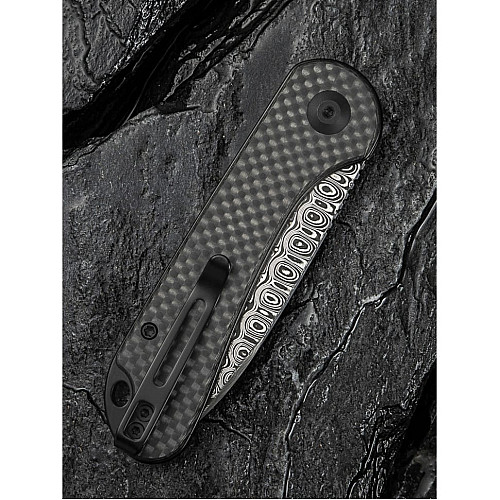 Ніж складаний Civivi Elementum Slip Joint Twill Carbon C18062AJ-DS1