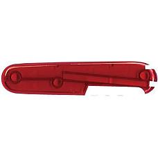 Накладка на нож Victorinox задняя, с ручкой, 91 мм, прозрачная красная